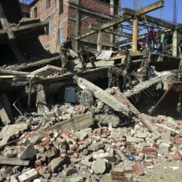 Emergenza terremoto Manipur – India